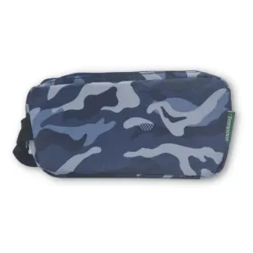 ■ Schoolbooks.ie - Triple Pencil Case - Camo Blue