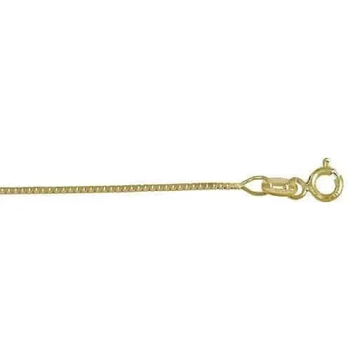 10k gold box chain