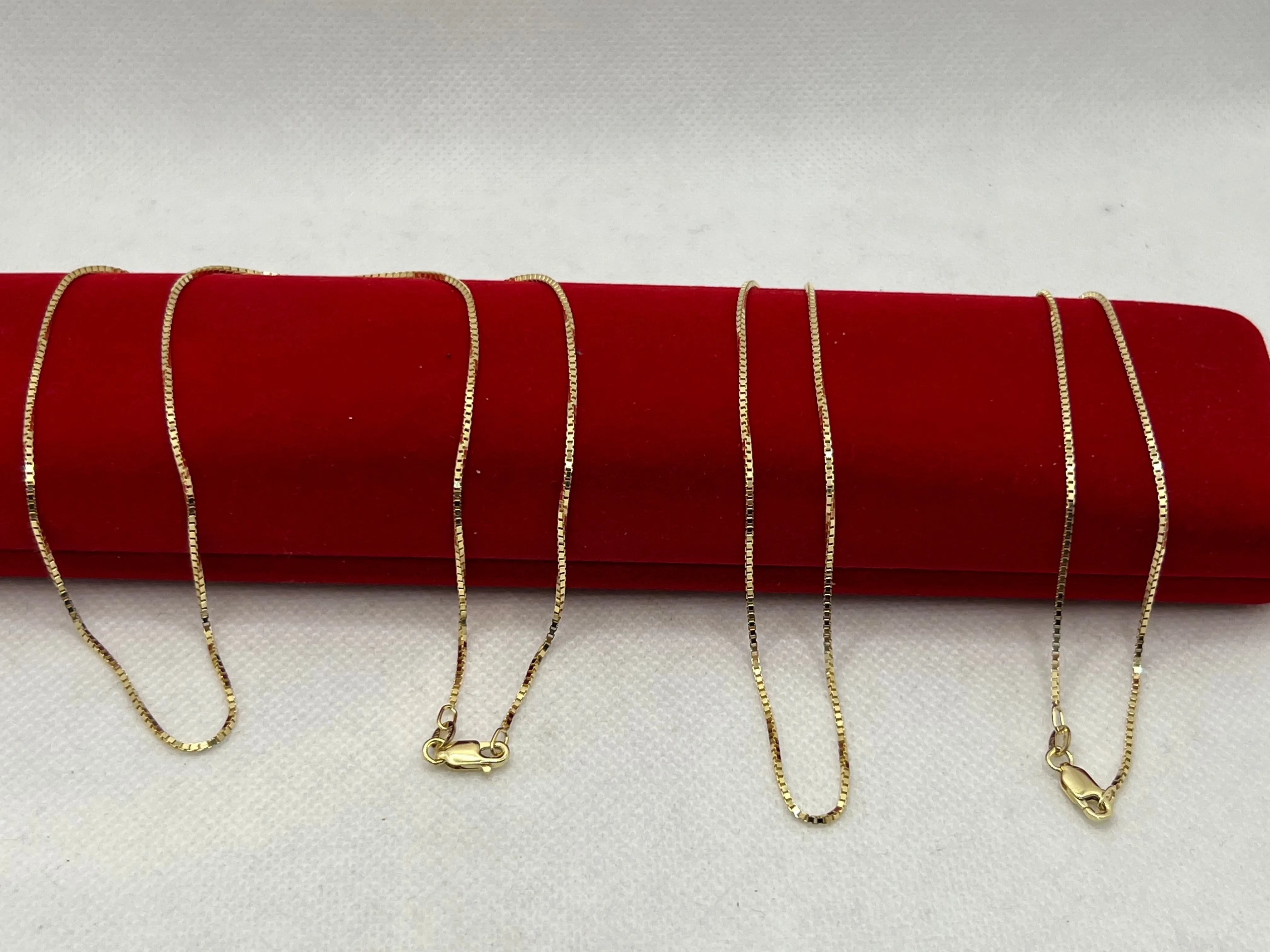 10k gold box chain