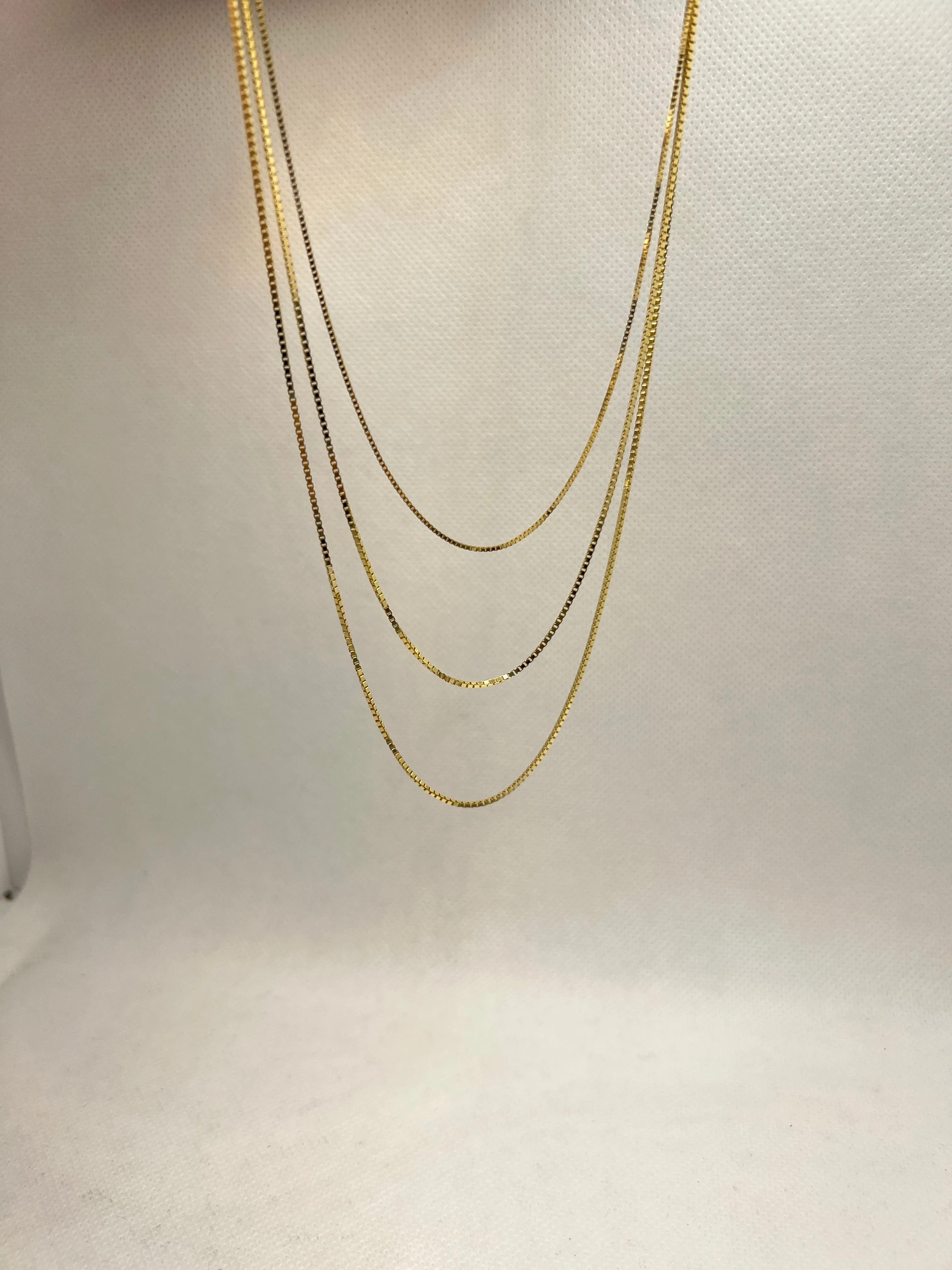 10k gold box chain