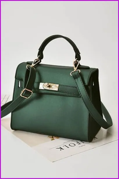 3 Colors Fashion PU Handbag F134