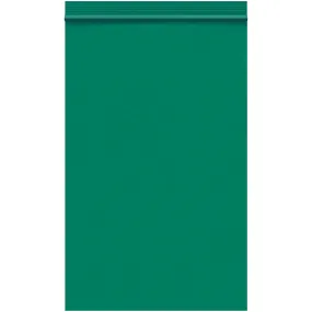 5 x 8" - 2 Mil Green Reclosable Poly Bags