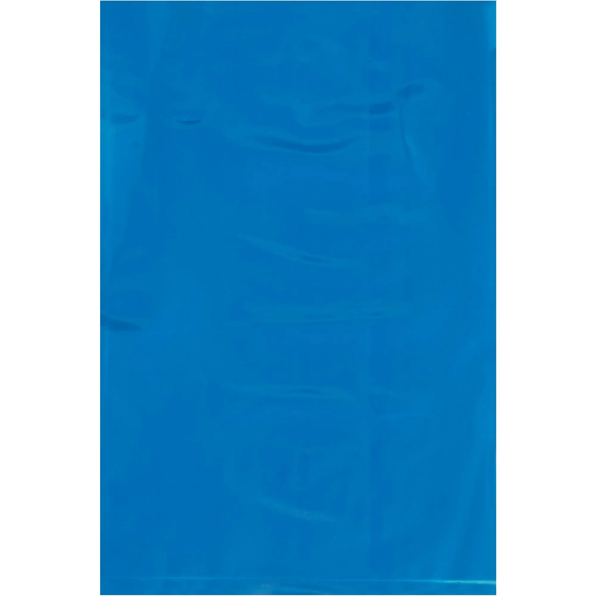 6 x 9" - 2 Mil Blue Flat Poly Bags