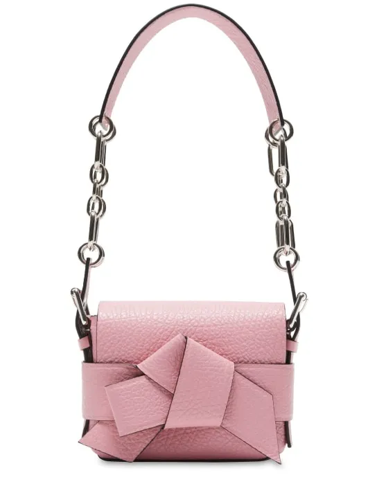 Acne Studios   Small Musubi Chain leather shoulder bag 