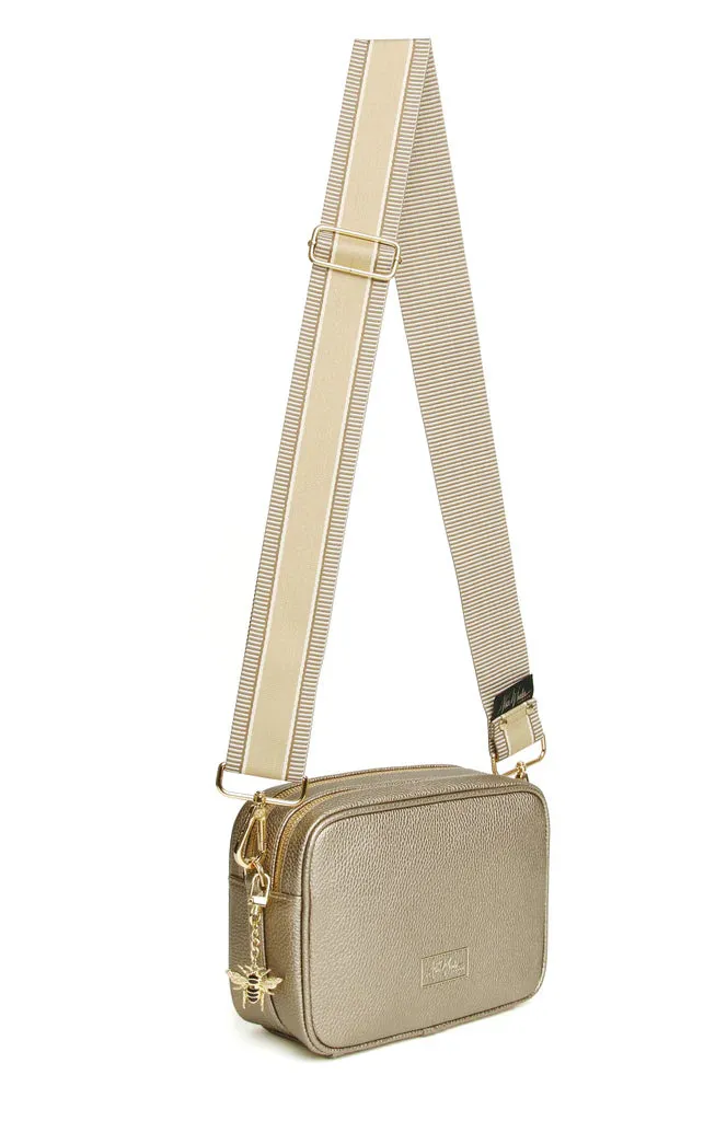 Alice Wheeler Soho Crossbody Bag - Bronze