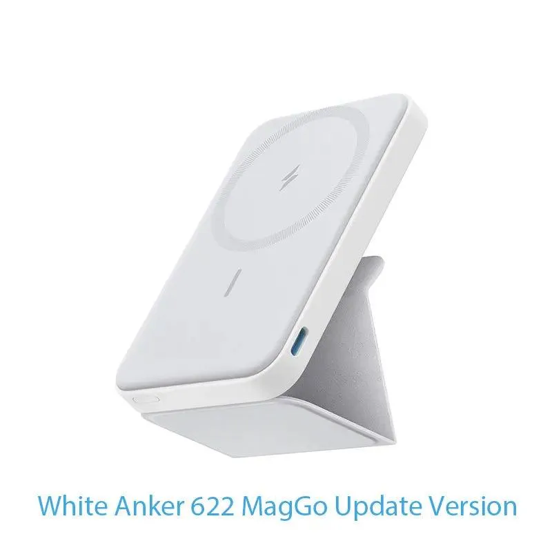 Anker 622 MagGo 5000mAh Magnetic Power Bank with Kickstand - Portable Wireless Charger