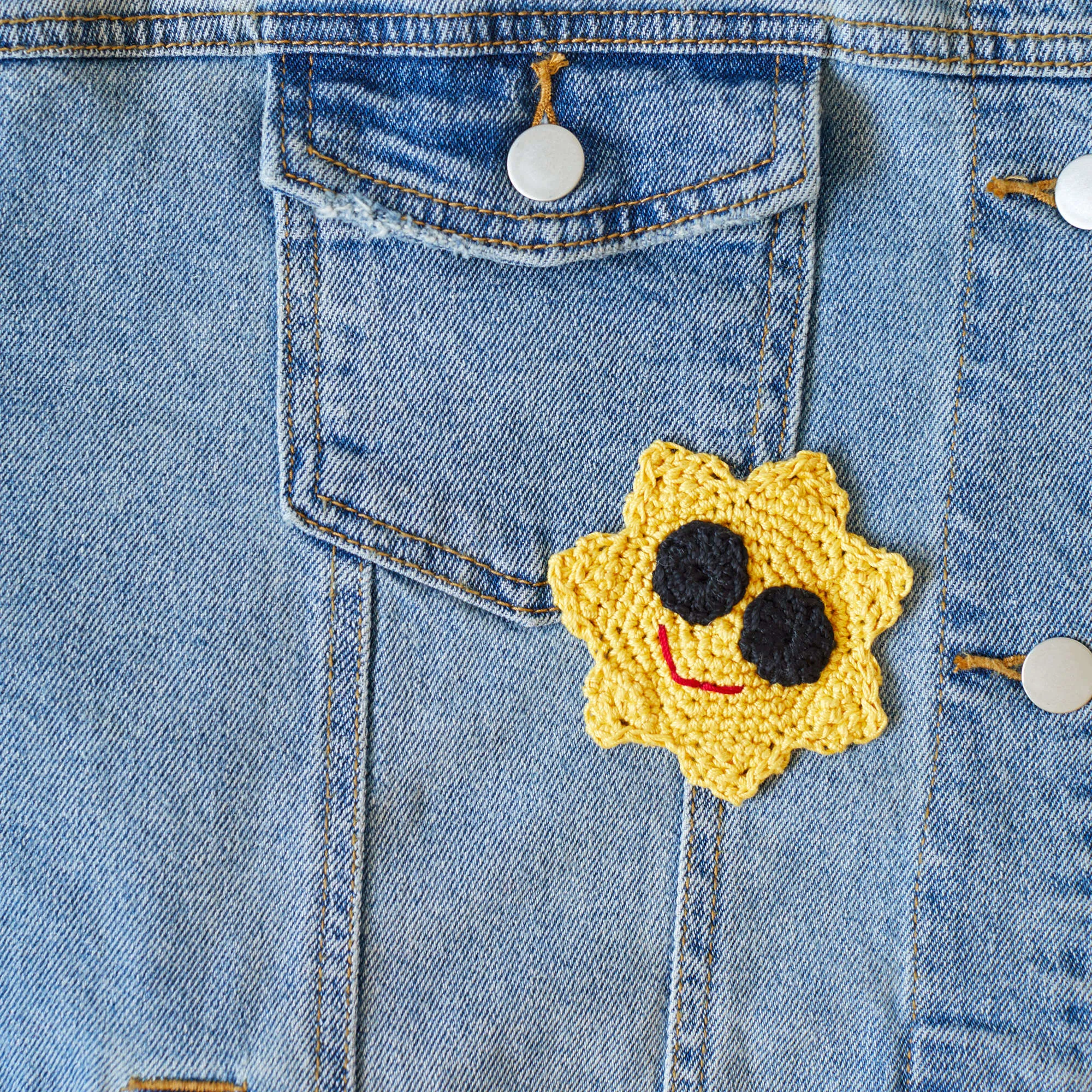 Aunt Lydia's Crochet Cool Sun Applique