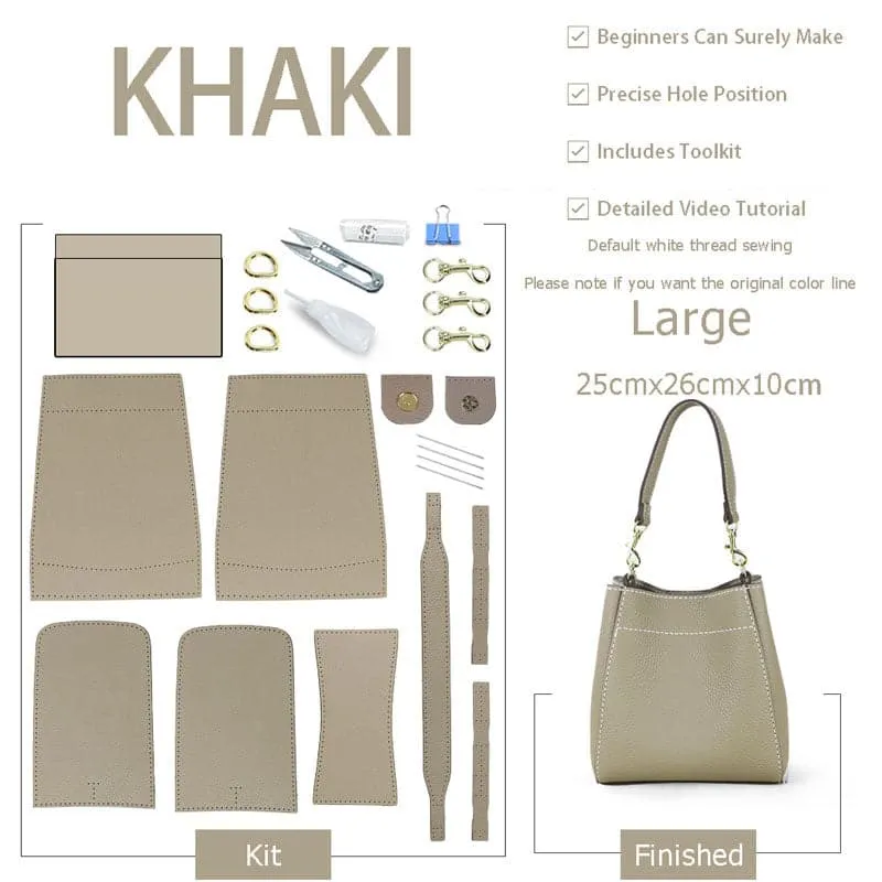 BABYLON™ Bucket Bag For Women DIY Leather Kit