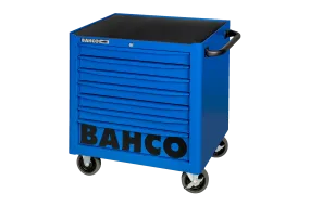 Bahco 1470K7LHBLUE 26″ Low Height 7 Drawer Blue Roller Cabinet