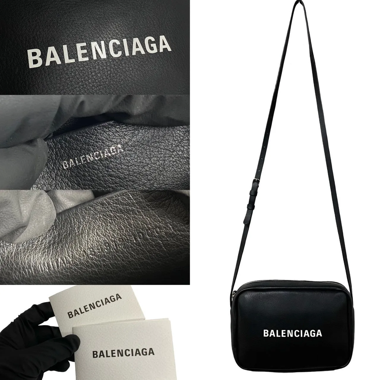 Balenciaga Everyday Camera Bag S Leather Shoulder Bag 489812