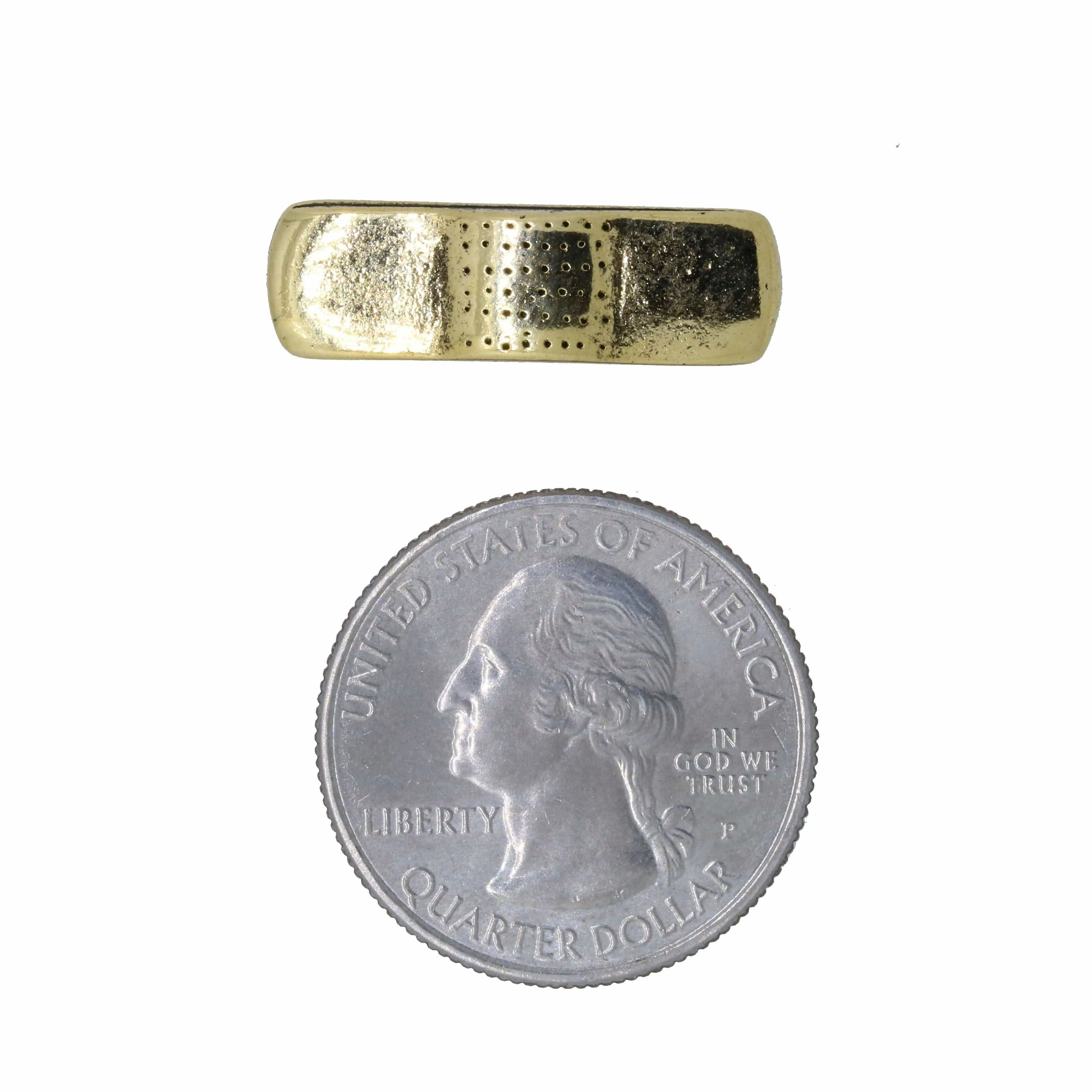 Band Aid Gold Lapel Pin