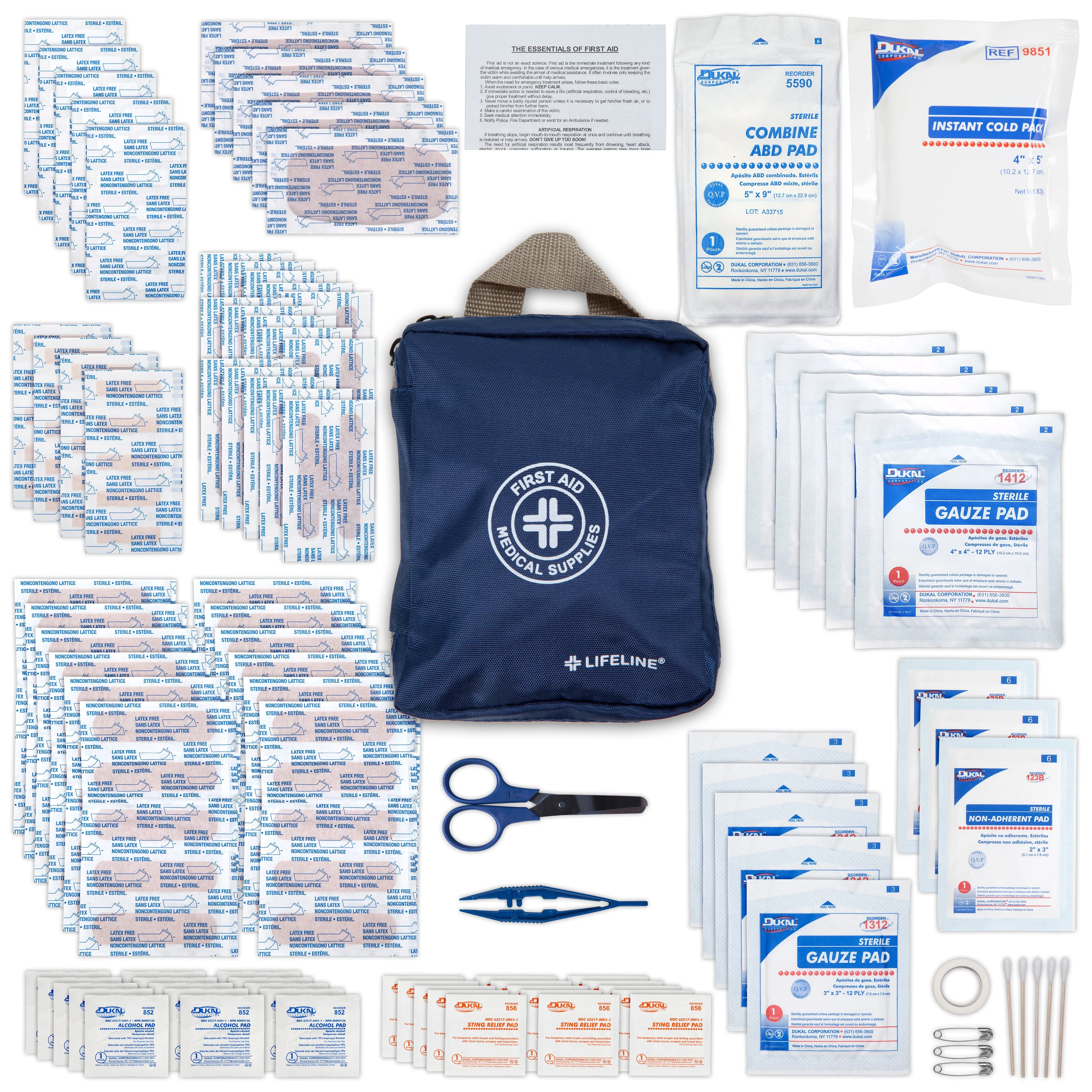 Basic First Aid Kit - 200 Piece