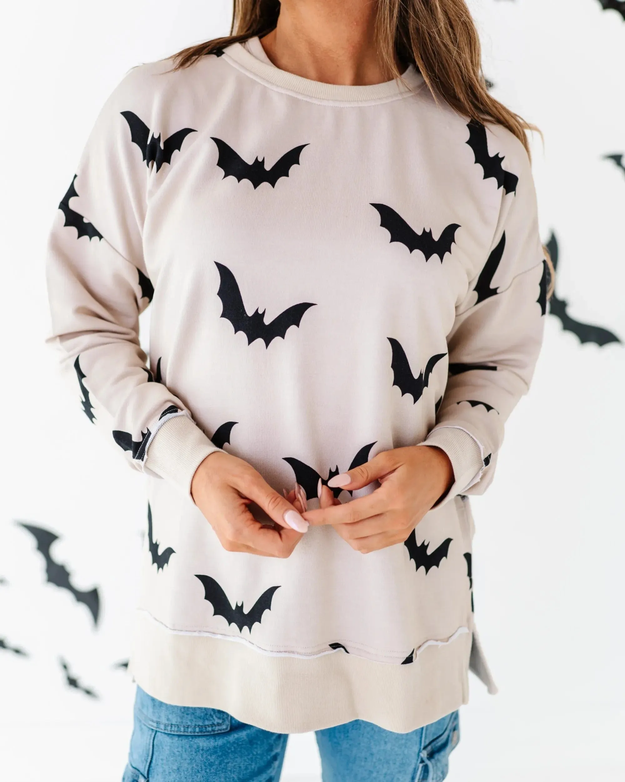 Bats How I Roll Women's Crew Neck Sweatshirt