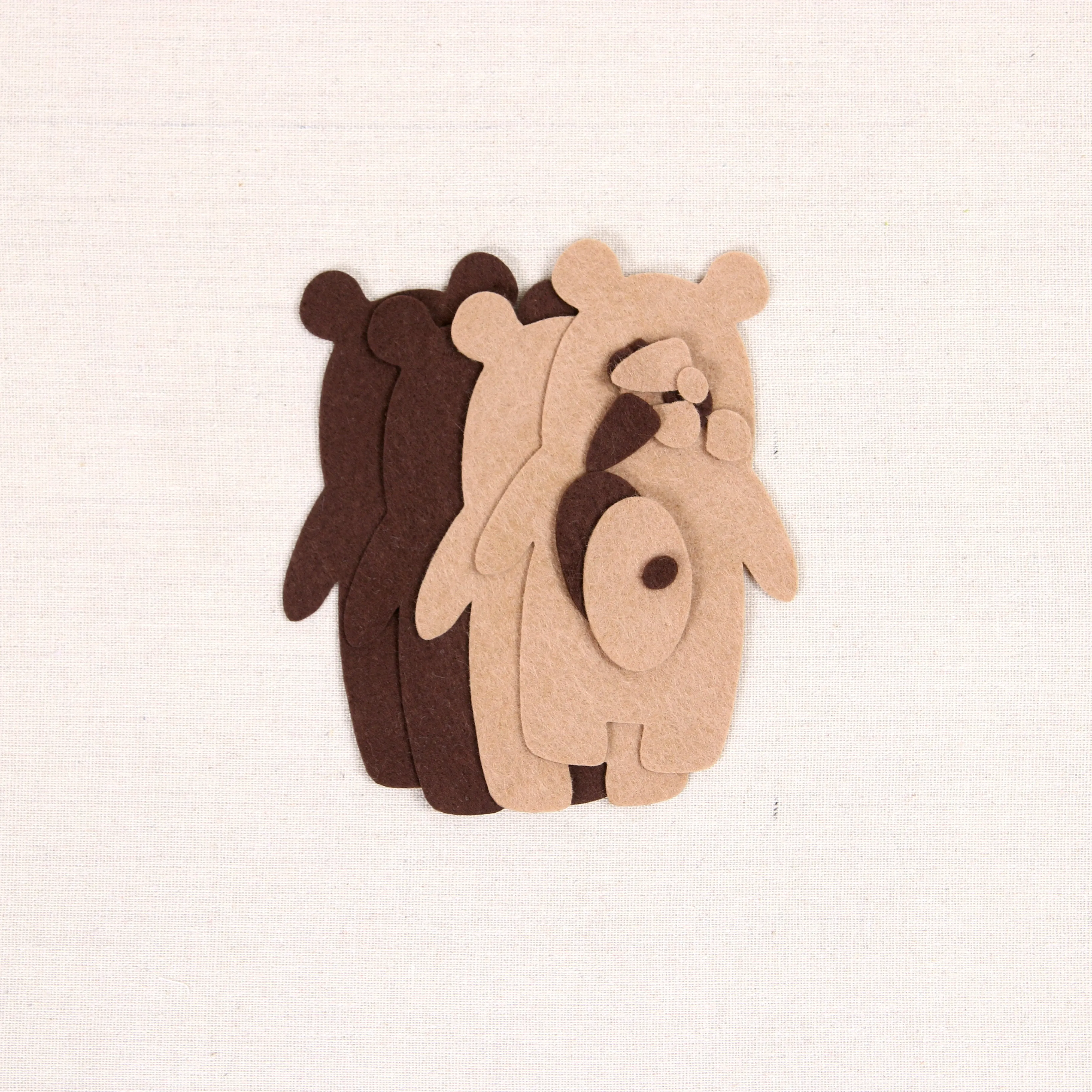 Bear, Die Cut Shapes