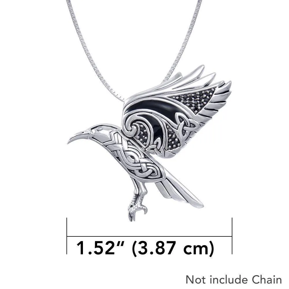 Behind the Mystery of the Mythical Raven Pendant TPD3382