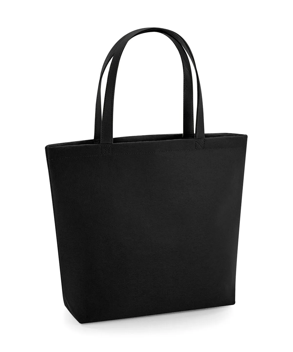 Black - Felt shopper