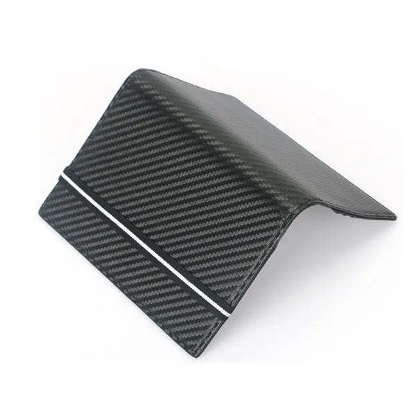 Black Grained Leather RFID Passport Holder 黑色真牛皮RFID安全防盜護照證件套 CH19009