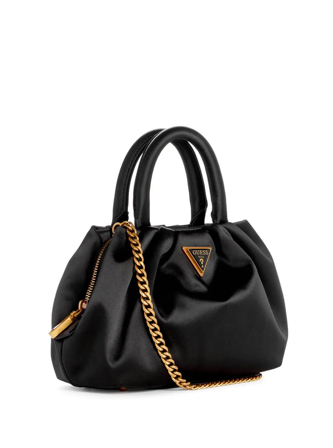 Black Tori Mini Satchel Bag