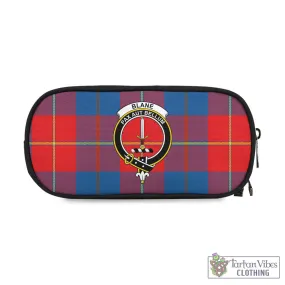 Blane Tartan Pen and Pencil Case with Family Crest