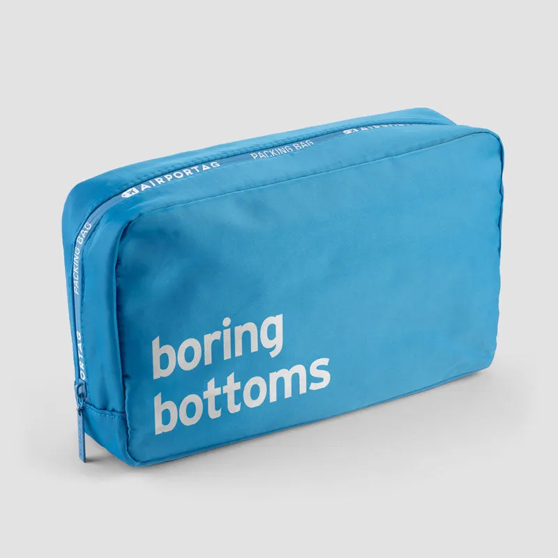 Boring Bottoms - Packing Bag