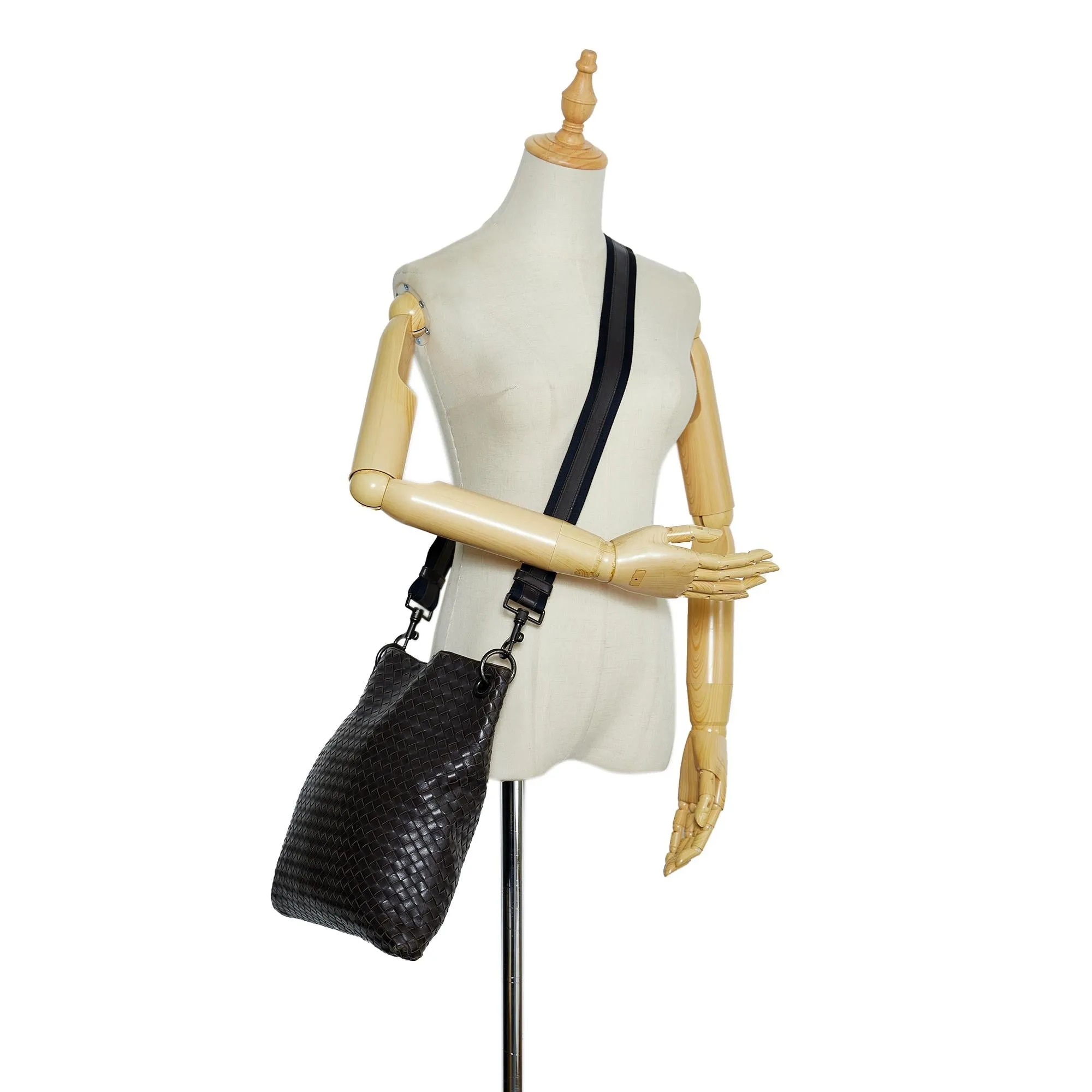 Bottega Veneta Intrecciato Crossbody (SHG-sVZnGj)