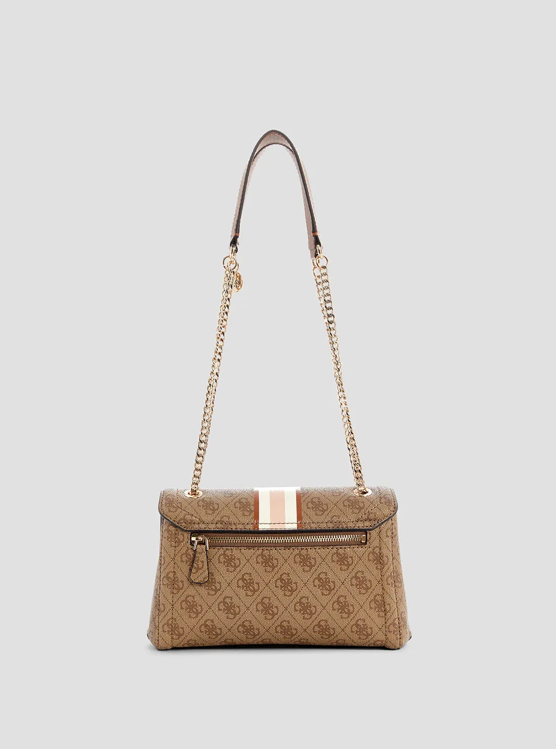 Brown Logo Noelle Crossbody Bag