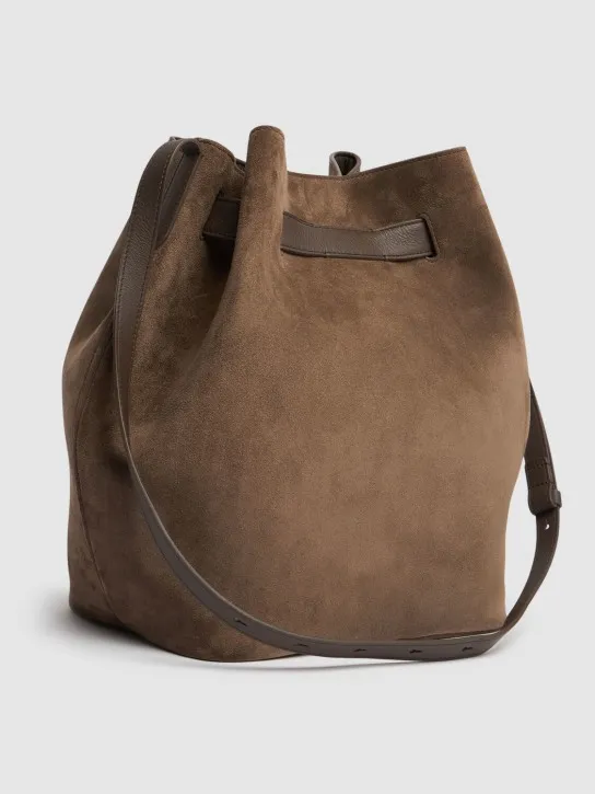 Brunello Cucinelli   Softy velour bucket bag 