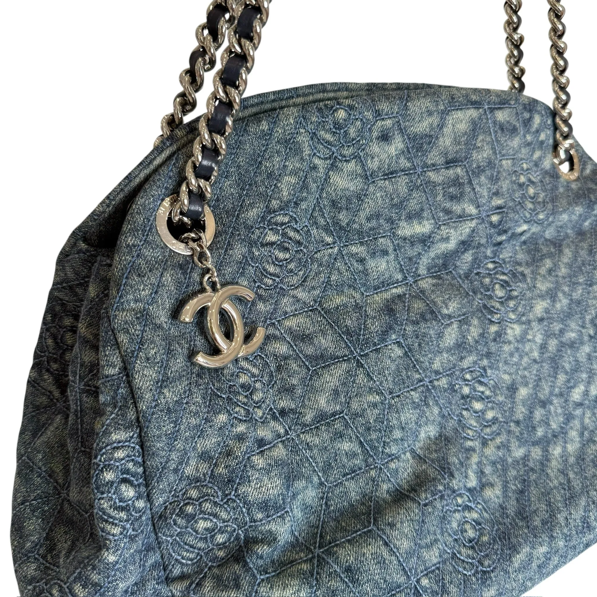 Camelia Denim Bag