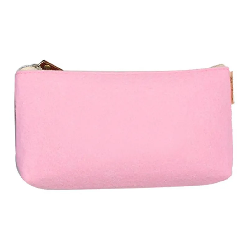 Candy-Coloured Felt Pencil Case