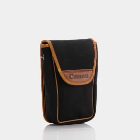 Canon Brown & Black Canvas Point And Shoot Camera Case