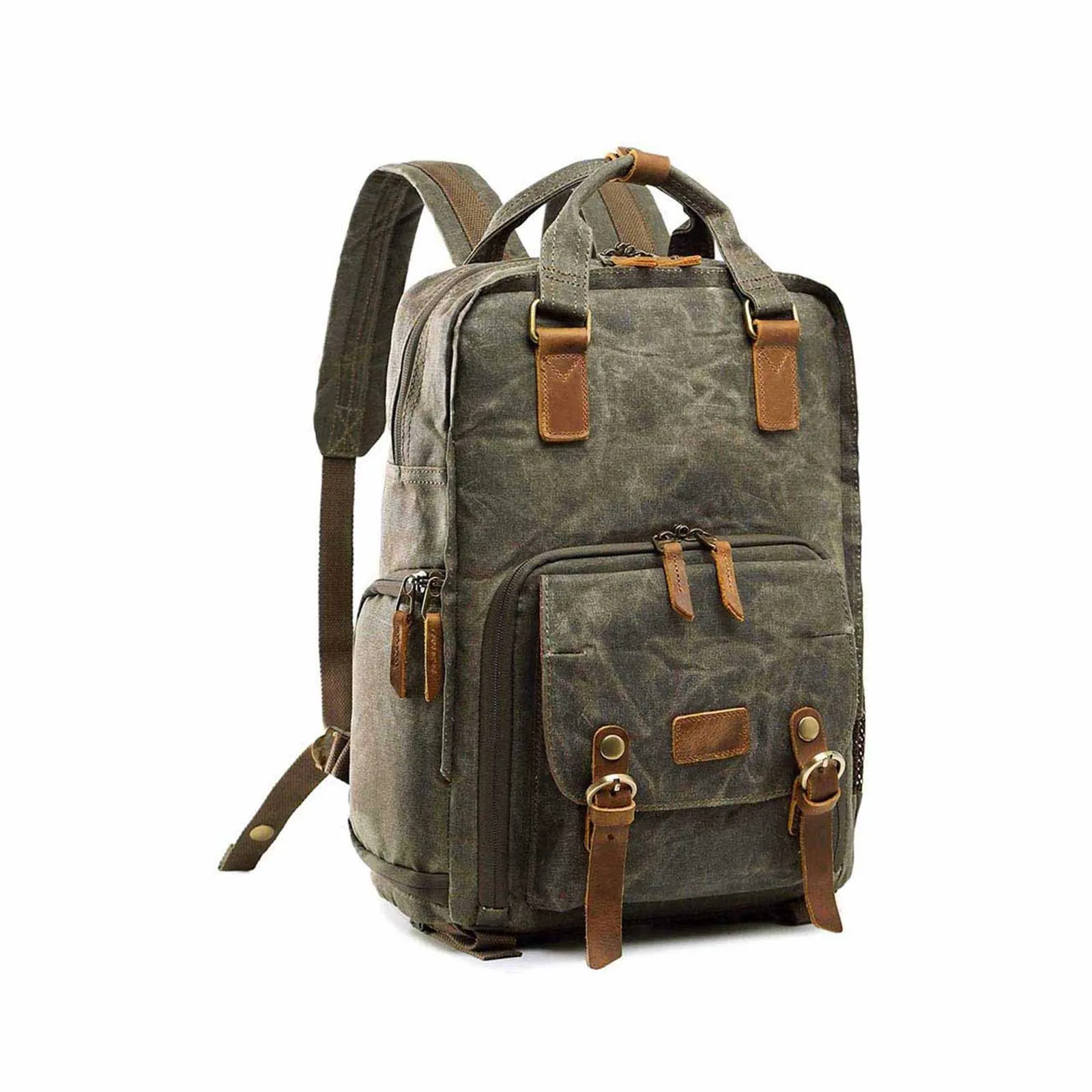 Canvas Camera Backpack