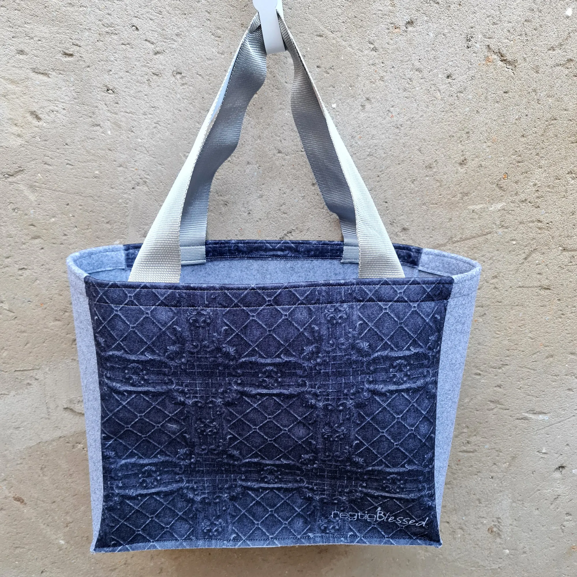 CeilingTiles5 - Recycled Felt Teacher Bag