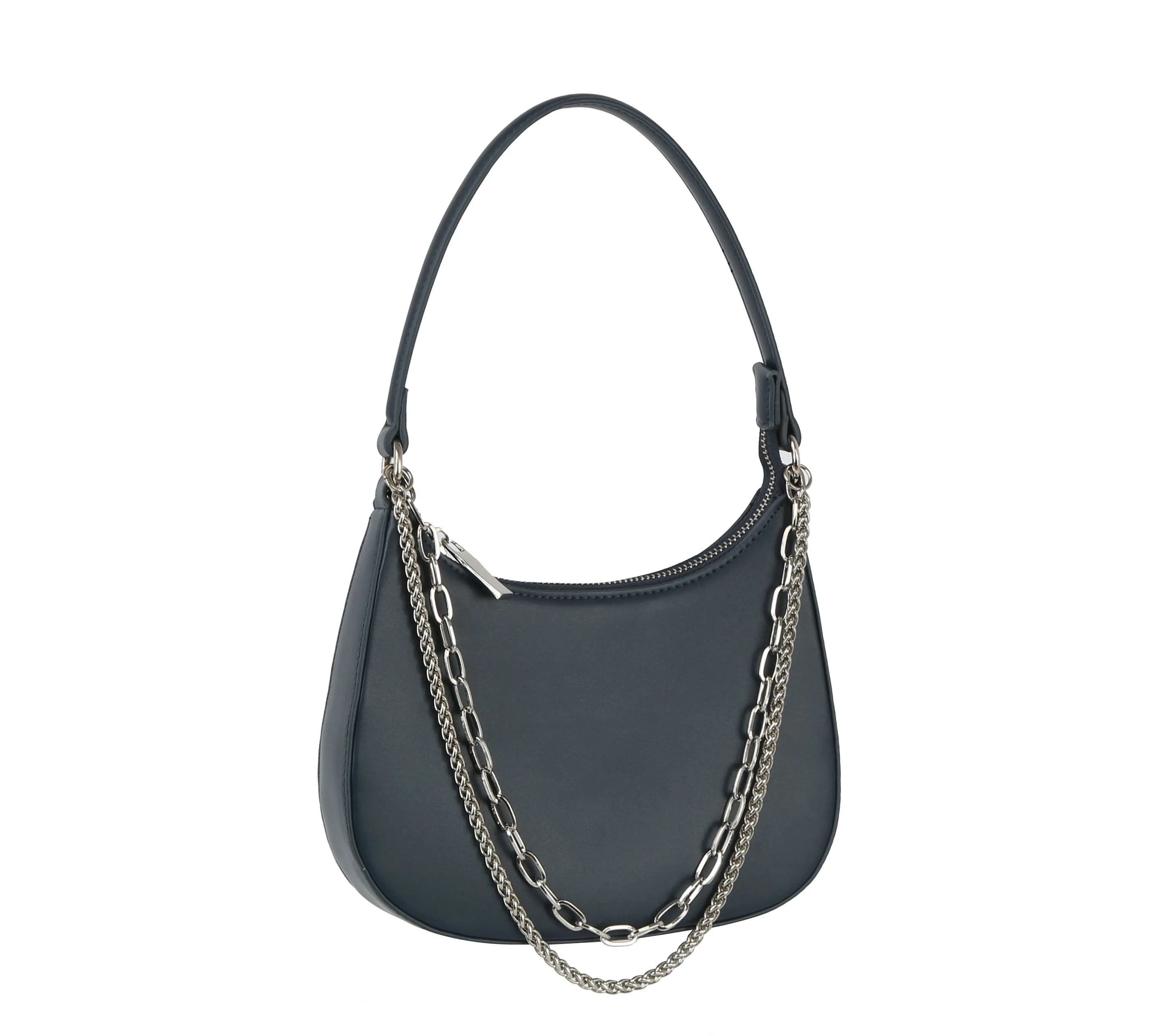 Chain detail shoulder bag