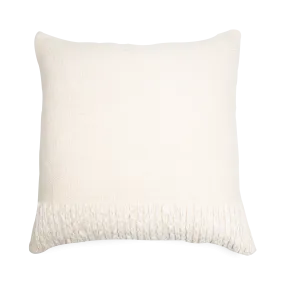 Chain Stitch Wool Pillow