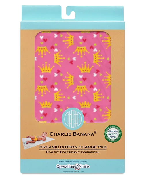 Charlie Banana Change Pad Organic - Princess