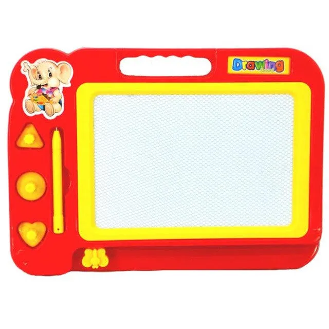 Children's cartoon color graffiti Board magnetic Kid Color Magnetic Writing Painting Drawing Graffiti Board Toy Preschool Tool