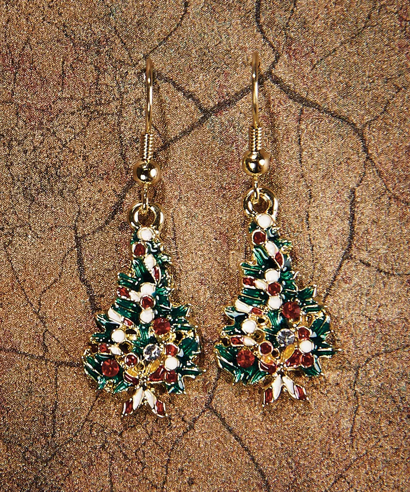 Christmas Tree Earrings