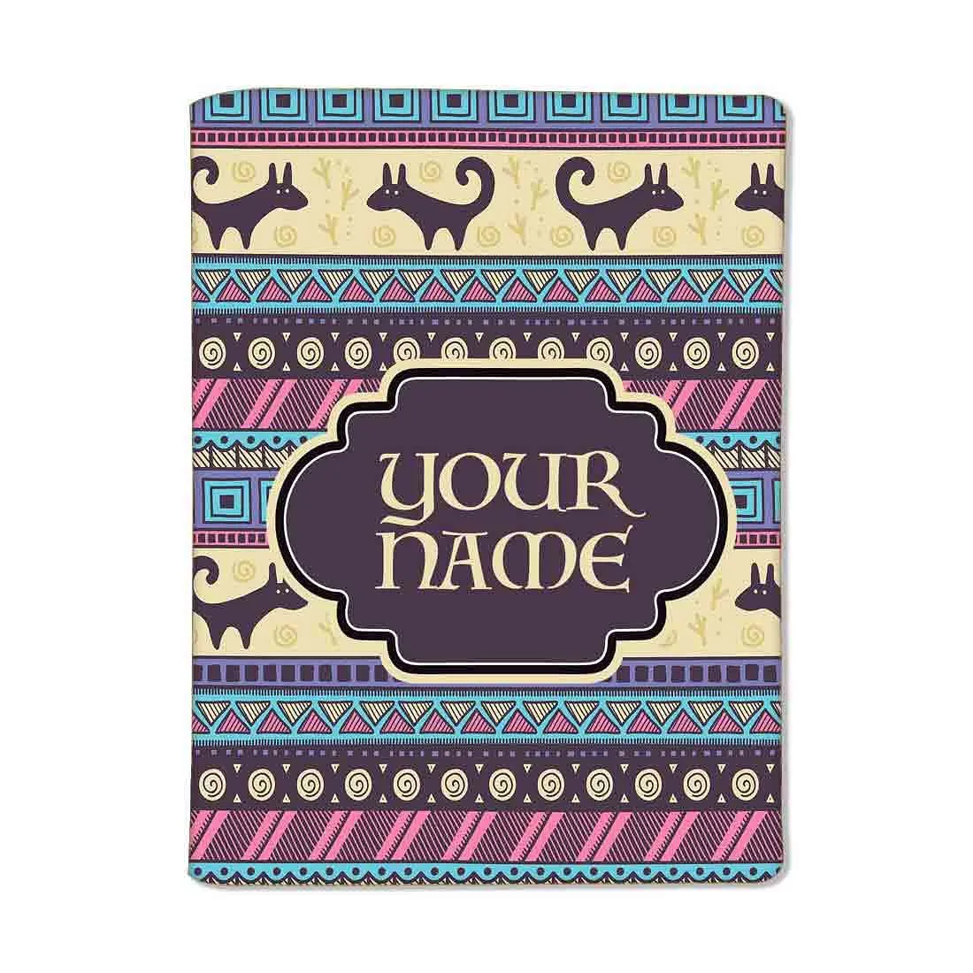 Classy Name Passport Cover  -Vintage Design