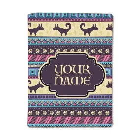 Classy Name Passport Cover  -Vintage Design