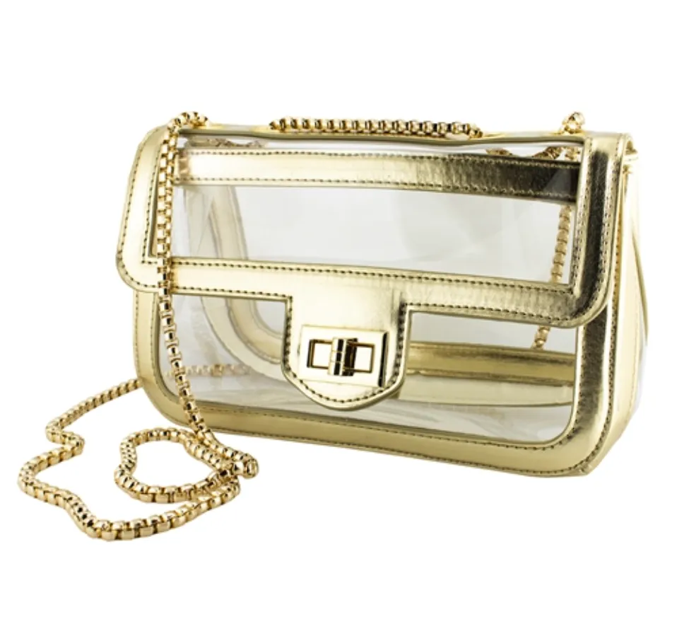 Clear Convertible Crossbody Bag