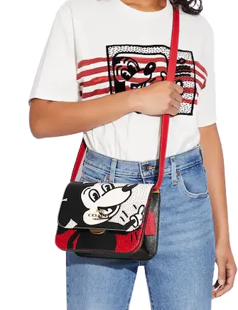 Coach Disney Mickey Mouse X Keith Haring Brynn Crossbody