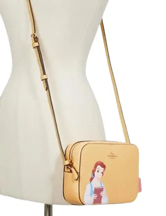 Coach Disney X Coach Mini Camera Bag With Belle