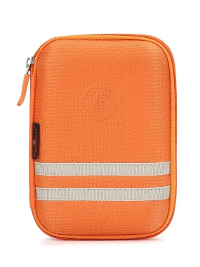 CoolBELL Travel Hard Disk Case Pouch Electronic Accessories Bag (Orange)