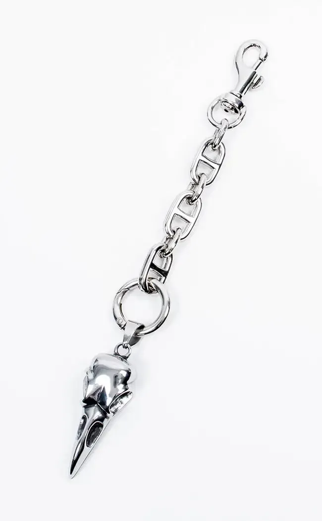 Corvus Corax Key / Belt Chain