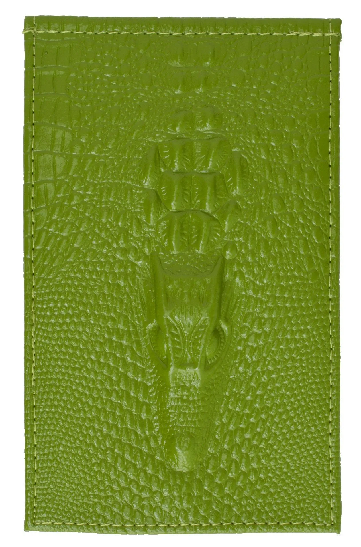 Croco Embossed Credit Card Holder 118 1268