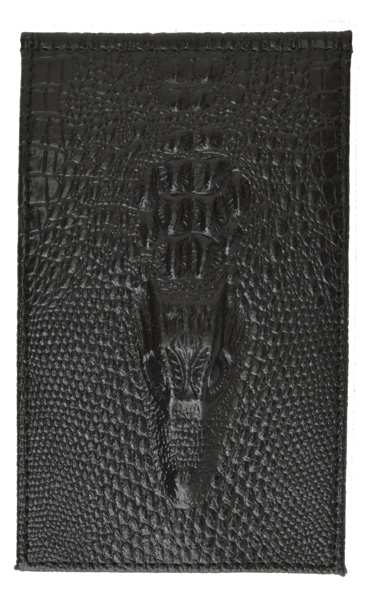 Croco Embossed Credit Card Holder 118 1268