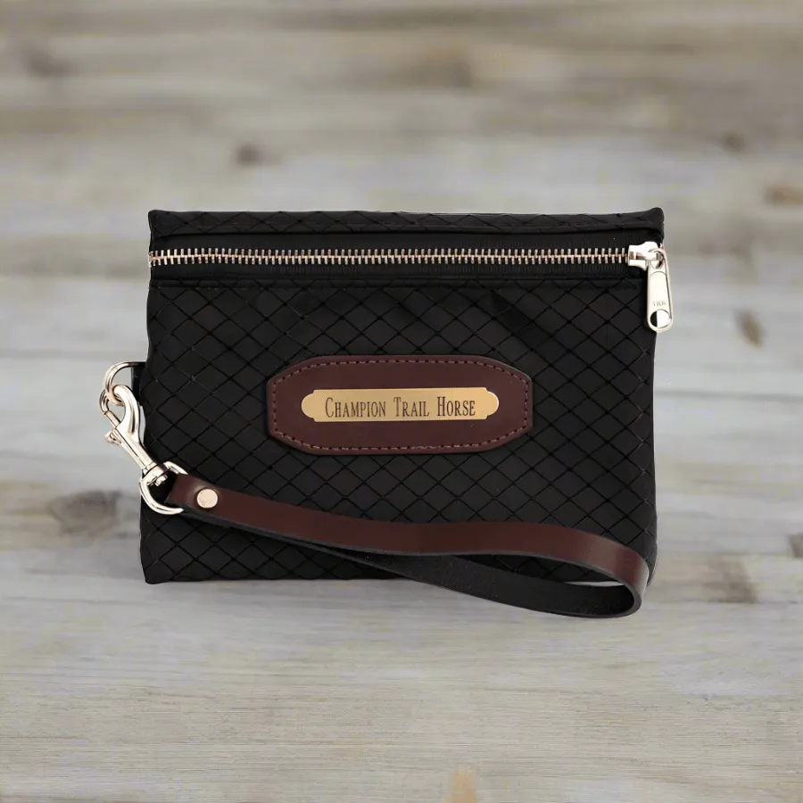 Custom Wristlet w/ Engraved Plate