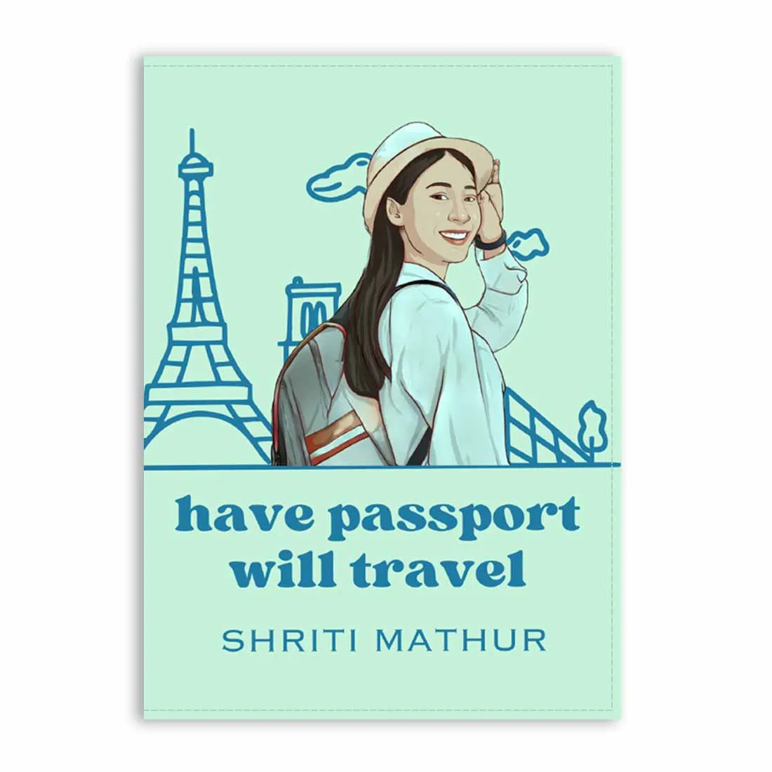 Customized Passport Photo Cover - Art Pictures on Passport Holder