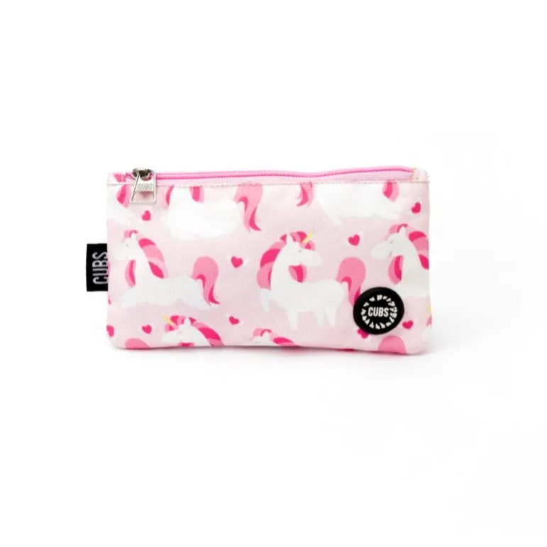 Cute Pink Unicorn Pencil Case