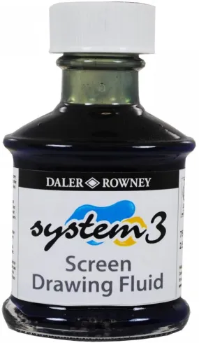 Daler-Rowney System 3 Screen Drawing Fluid 75ml Bottle